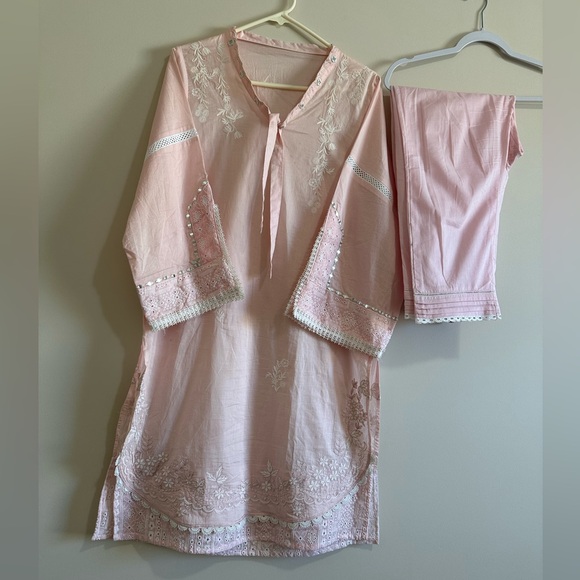 Dhanak Tops - Pakistani Shalwar Kameez 2Pc